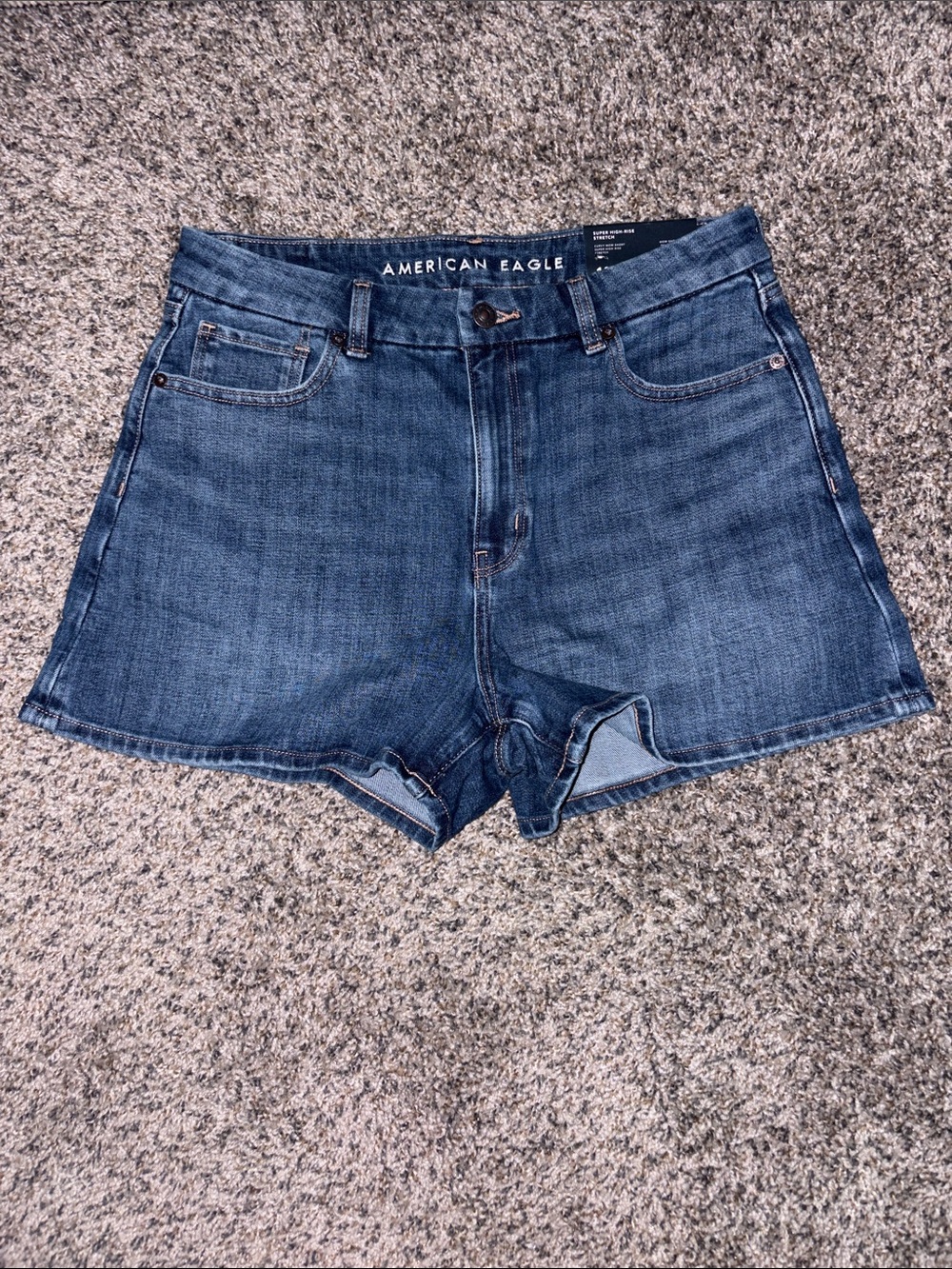 American Eagle Outfitters Denim Cutoff Shorts - Blue